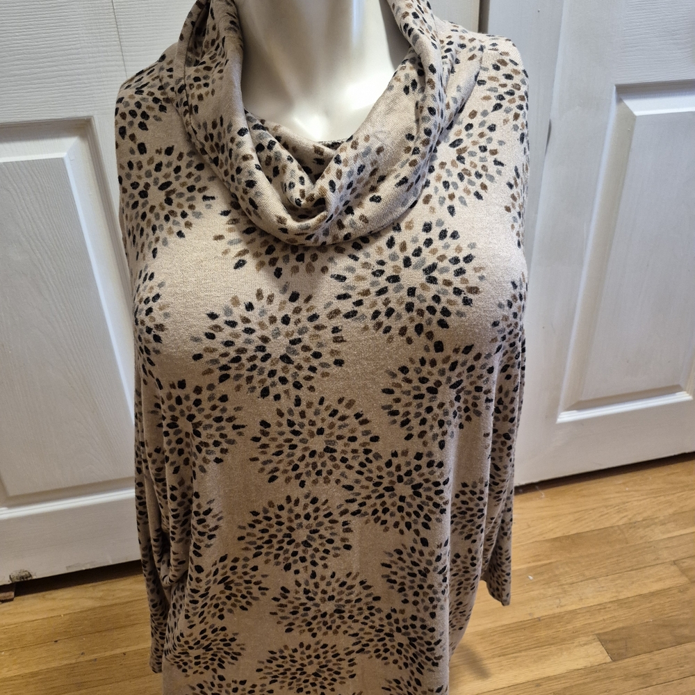 Elegant Cowl Neck Sweater